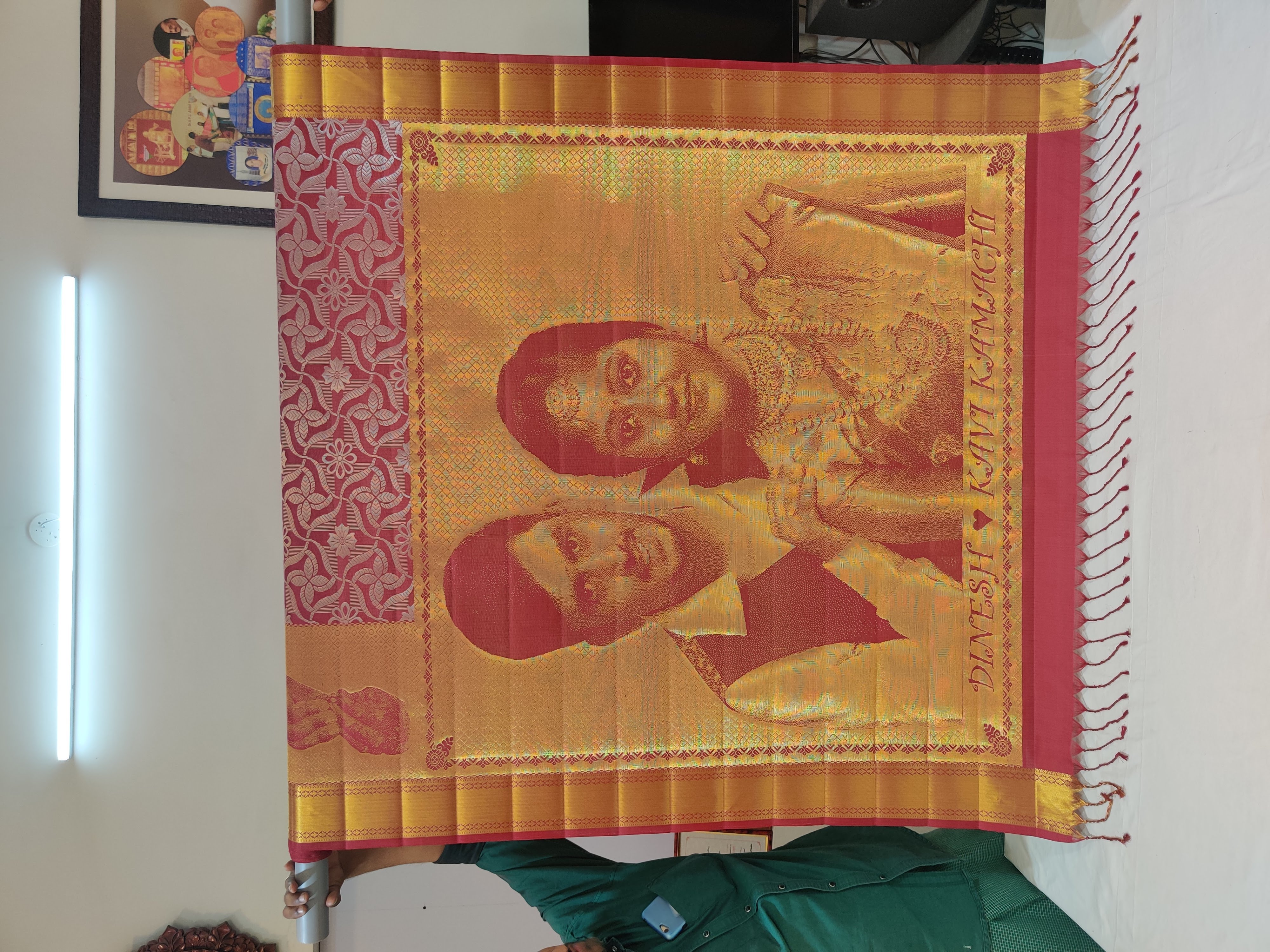 Silk Saree by Designer Dharmaraj